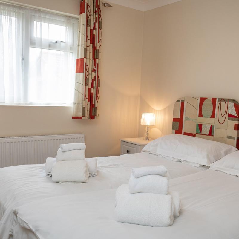 Clean shower and toilet block facilities at Atlantic Bays Holiday Park